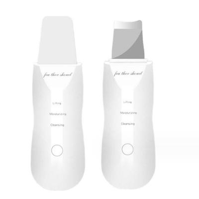 Rechargeable Ultrasonic Face Skin Scrubber Facial Cleaner Peeling Facial Blackhead Removal Pimples Pore Black Spot Clean