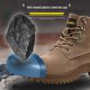 Unisex Winter Work Shoes: Pure Wool, Velvet-Lined, Anti-Smash, Anti-Puncture, Heat-Resistant for Construction