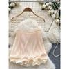 Sweet Girl Full of Vitality Cami Women Summer Frill Loose Short Niche Design Light Luxury Beautiful Top