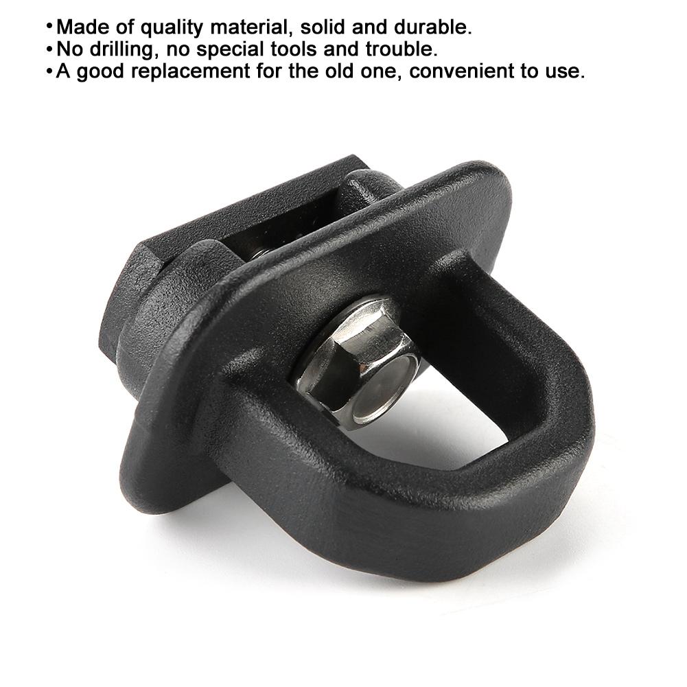 4PCS Rope Fixed Buckle Universal for Pickup Trucks Car Auto Rope Fixing Tools