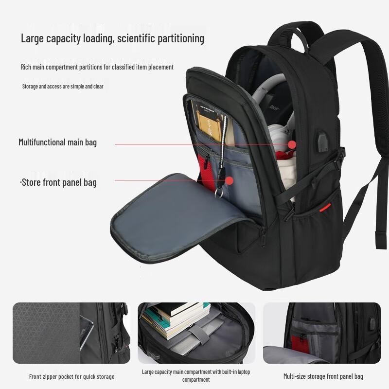 SWICKY Men s 15.6-inch Business Travel Backpack