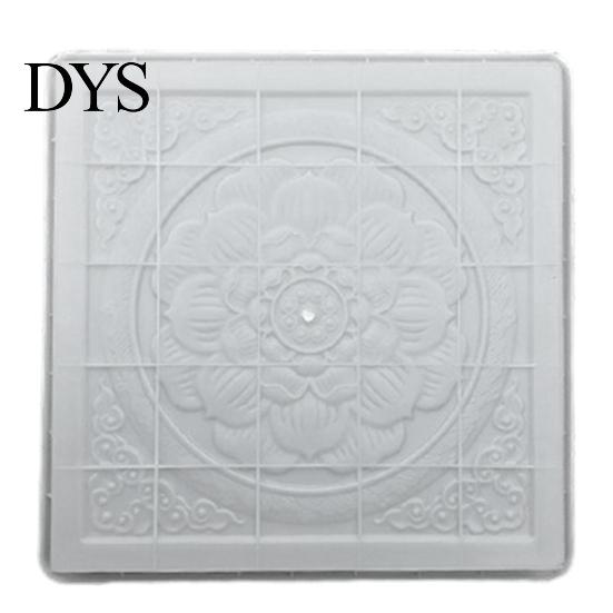 Home Craft Project for Garden Enthusiasts Reusable Concrete Path Stepping Stone Mold, DIY Pavement Cement Mould, Patio Walkway Maker Making