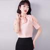 Women's Chiffon Short Sleeve Blouse