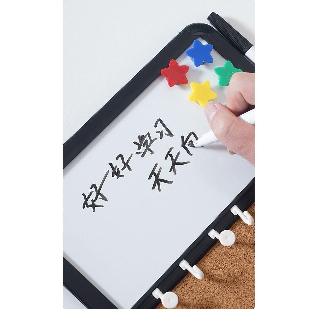 Rotate Stand Cork Message Board Hanging/Free Standing Soft Cork Whiteboard Desktop Decoration