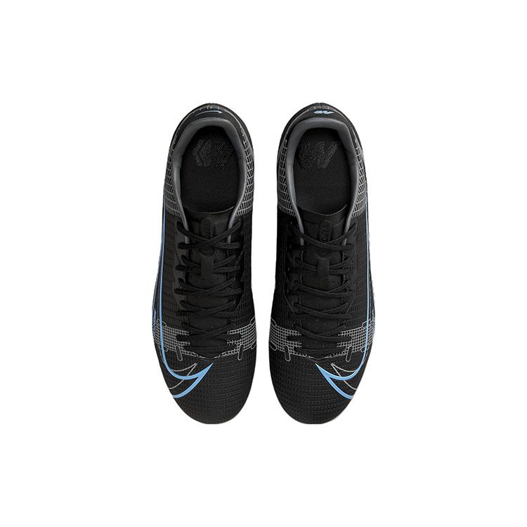 Nike Mercurial Vapor 14 Academy HG Soccer Shoes Men sneaker Black Blue CV0970-004