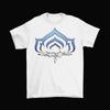Camiseta Warframe Símbolo Lótus Unissex Adulto Tamanhos Divertidos Jogo de Vídeo PC Xbox Novo