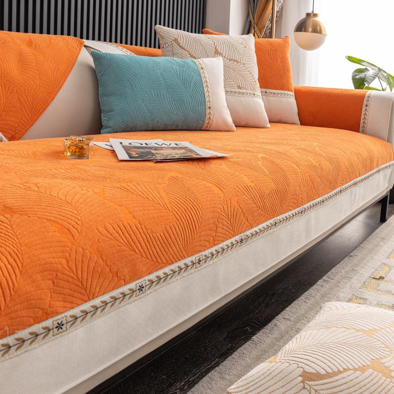 Chenier Sofa Cushion Four Seasons Universal Light Luxury Simple Modern Seat Cushion Princess Sofa Cover Cover Cloth Set