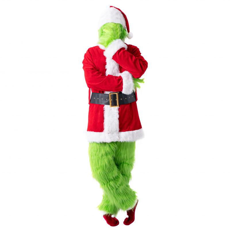 2025 Christmas Cosplay: Santa Claus & Grinch Party Costume L