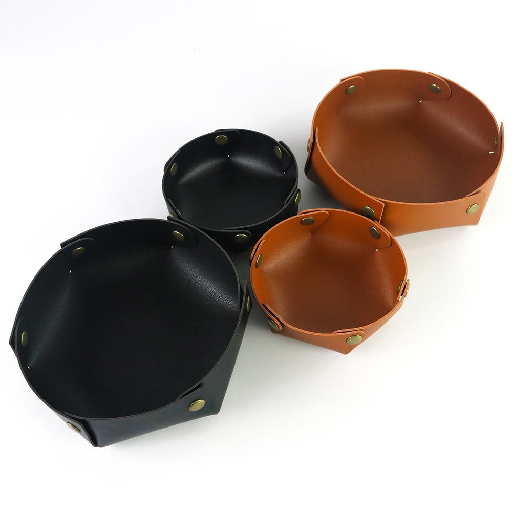 Dice Mat Tray Rolling Mat PU Leather Folding Dice Bag Dice Holder Dice Table Game Accessories