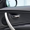 Para BMW Serie 1 E81 E82 E87 E88 2008-2013 Pegatinas de Fibra de Carbono Real Embellecedor Marco Manija de Puerta Decoración de Coche Estilo