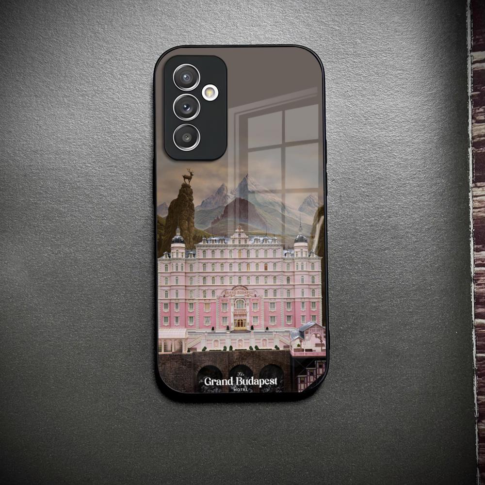 

The Grand BudapestS Hotel Phone Case Glass For Samsung Galaxy S26 S23 S25 S24 S21 S22 S20 Ultra Fe Plus A34 A15 A14 Cover Galaxy S21 5G