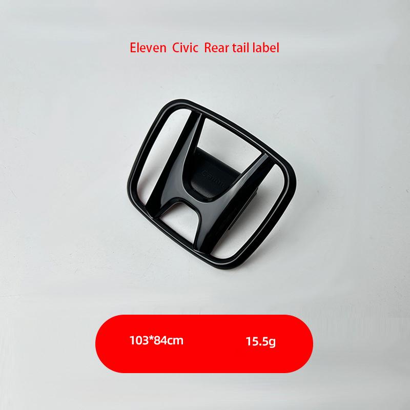 Car front and rear logo sticker accessories For Honda Civic FIT Accord Prelude CRV 5th Mugen CRZ CRX Jazz HRV Pilot Odyssey Elys