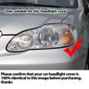 For Toyota Corolla EX 9th E120 E130 2003-2009 Headlight Cover Car Headlamp Lens Glass Replacement Front Lamp Shade Auto Shell