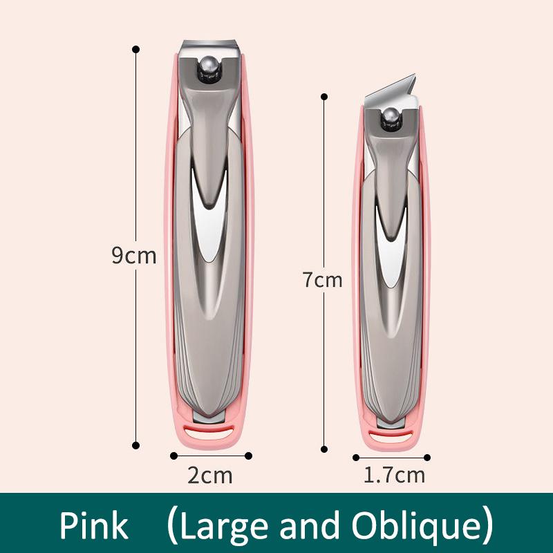 Tagliaunghie colorate Tagliaunghie antispruzzo Design staccabile Tagliaunghie Strumento per unghie manicure in acciaio inossidabile