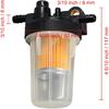 Fuel Filter Assembly 6A320-58862 6A320-58830 6A320-59930 Compatible with Kubota L B M Series RTV Tractor L2501 L2800 B2710 B2910 RTV900 M5640 2PCS
