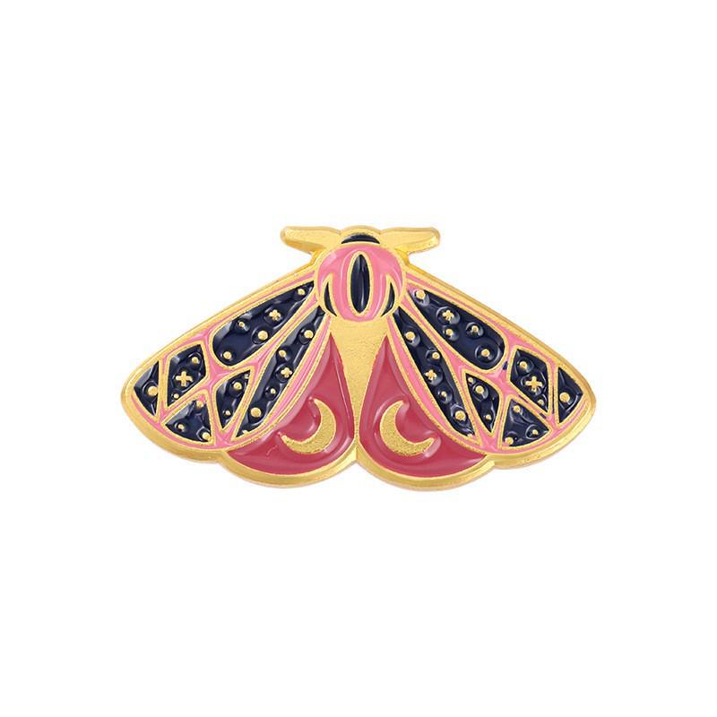 Exquisite Cartoon Butterfly Brooch - Personalized Insect Badge for Clothing and Bags