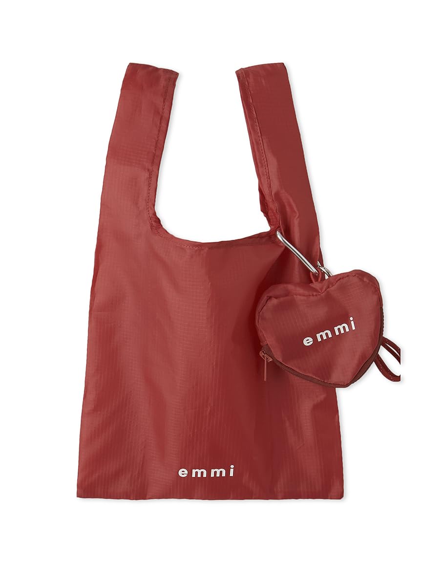 

Emi Eco Bag Set with Heart Size F Charm, 13WGG251314, Women s, Red,