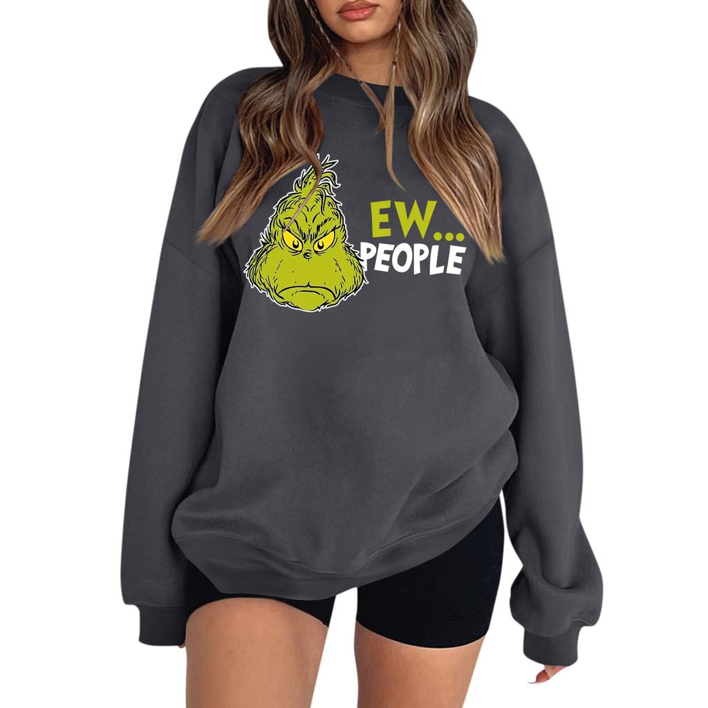 Dámská mikina Colorblock Dlouhý rukáv Kulatý výstřih Neformální Pohodlné Volné Lehká dámská mikina