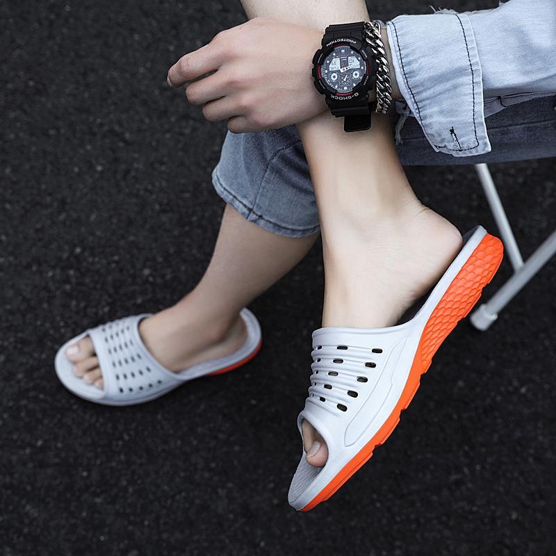 Nye Herre Tøfler Innendørs Utendørs Sandaler Strand Myke Slides Herre Fritidssko Flip-flops Herre Hjemmetøfler Stor Størrelse 51