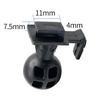 Universal 16mm Dashcam/Bicycle Mount with Suction Cup and Ball Head Adapter