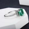 Grandmother Green Zircon Women's Fashion Ring - Colored Gemstone, Hot Seller