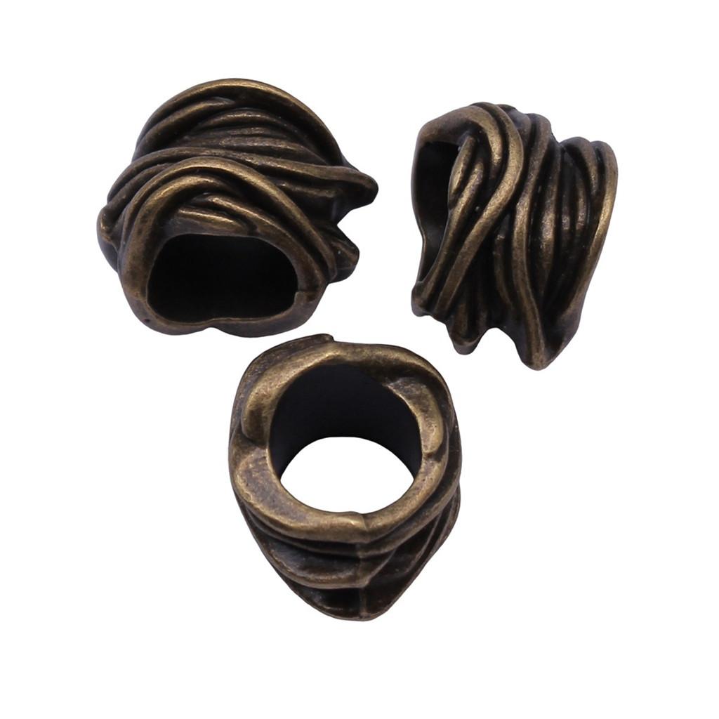 Tribal Pattern Tube Beads Charms Braided Spacer Beading For Jewelry Materials