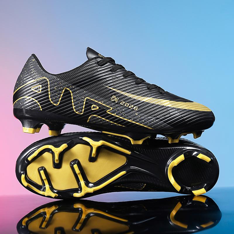 2286 Children's Football Shoes Adolescent Boys and Girls Student Broken Nails Adult Spikes Grass Sports Game Training Shoes
