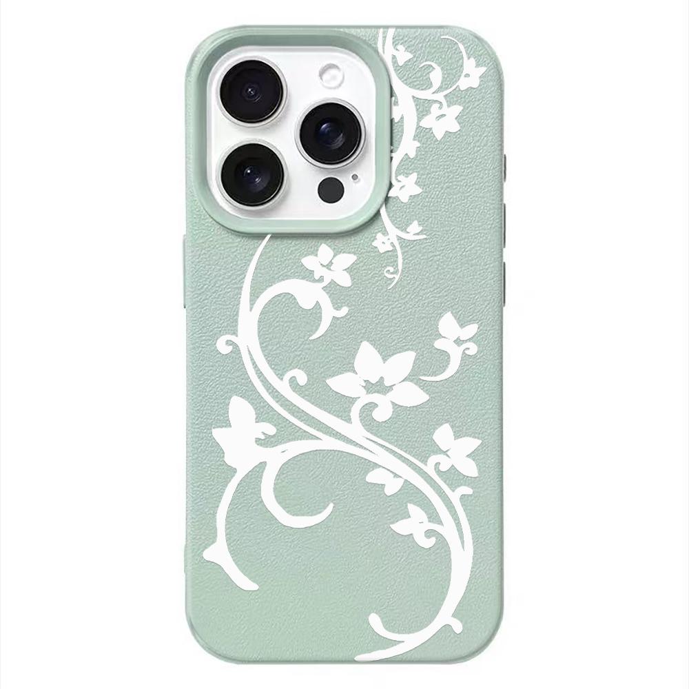 Painting Flower Patterns Phone Case For IPhone 17 16 15 Plus 14 13 12 11 Pro Max 17E Air 16e Shockproof Back Coque Cover