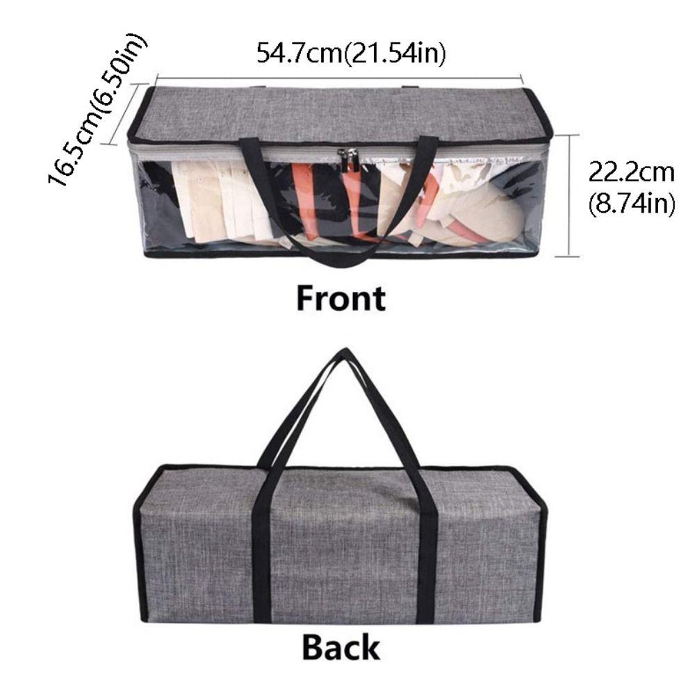 Clear Window Cap Storage Organizer Dust-proof Baseball Hat Organizer  Travel Bag