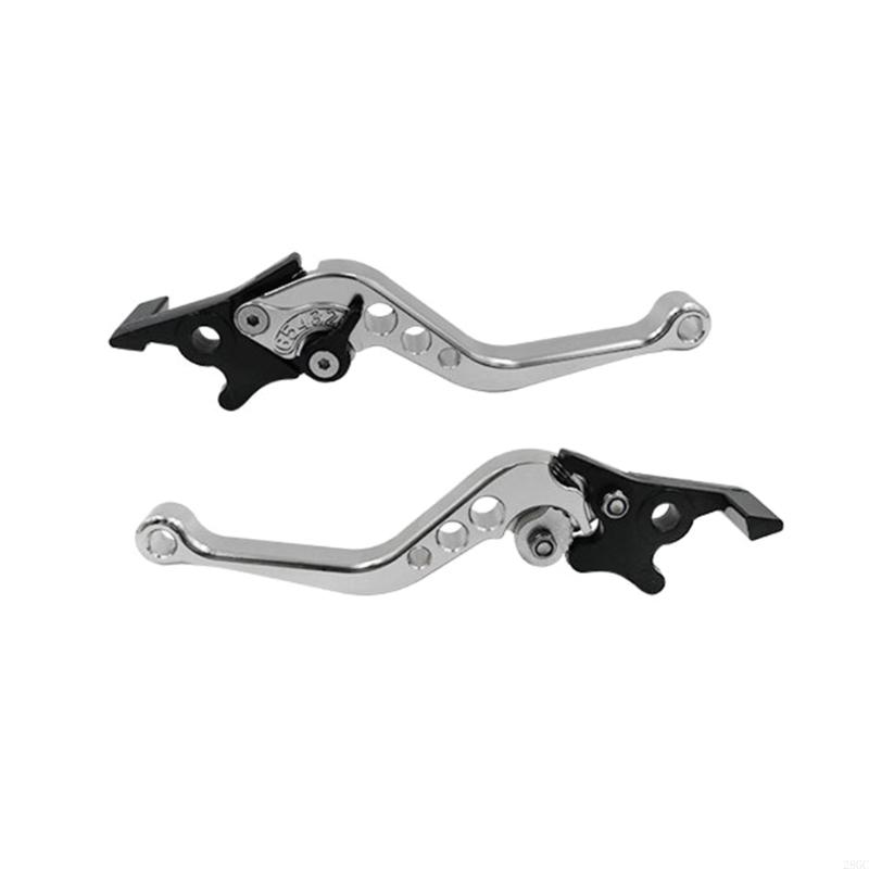 28GC Aluminum Double Disc Brake Handle Lever Adjustable for Motorcycles Scooters Electric Bike Motorcycle Accessories 1Pair