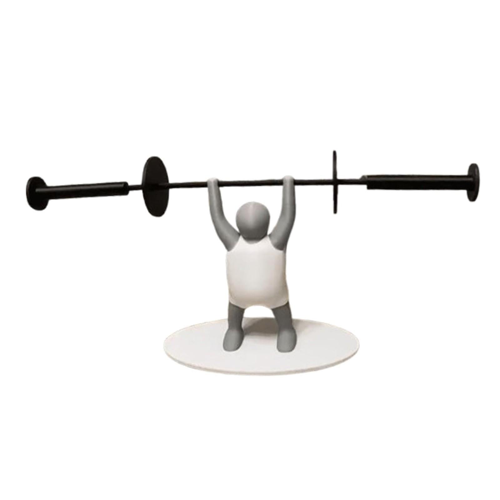 

Забавный держатель для туалетной бумаги в виде тяжелоатлета, 3D-печатный держатель для туалетной бумаги, забавный держатель для туалетной бумаги в виде тяжелоатлета для декора ванной комнаты