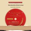 Changheng 10" 255mm Woodworking Alloy Saw Blade, 120 Teeth, 25.4mm Bore