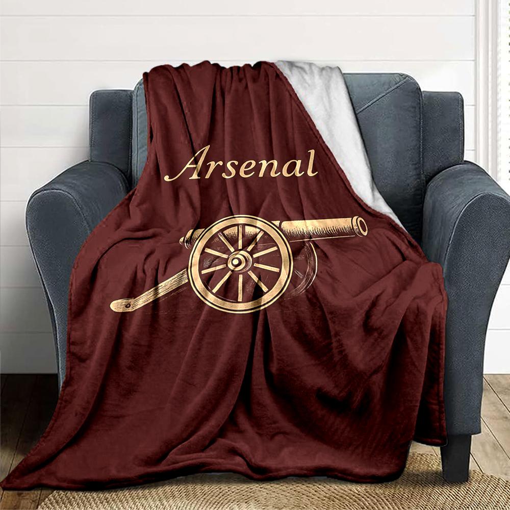 Coperte Celebrative Giocatori Arsenal Flanella Stampata Traspirante Calda Coperta da Divano per Casa Ufficio Coperte da Letto 0708a29