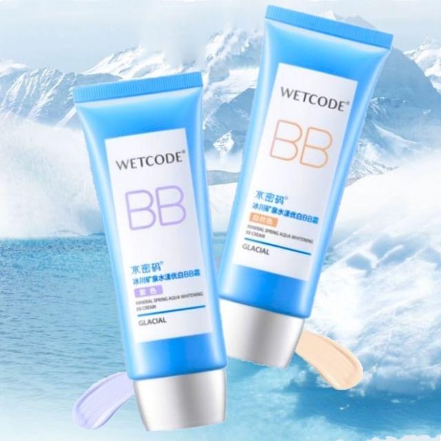 WETCODE - Mineral Spring Aqua Whitening BB Cream - 2 Colors #Natural - 60g