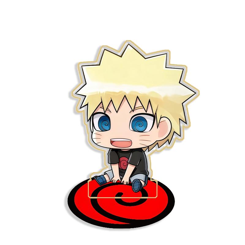 For Naruto Sakura Haruno Uzumaki Naruto Uchiha Sasuke Acrylic Self Made Cartoon Anime Game Desktop Decoration Toy Fans Gift 15cm