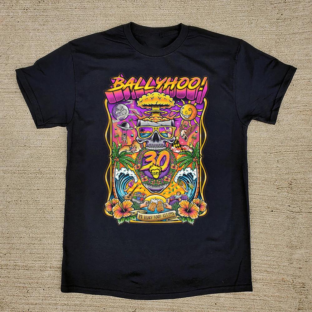 

NEW Ballyhoo Black Cotton Shirt Full Size S5XL CL128 Unisex T-Shirt 5XL різнокольоровий