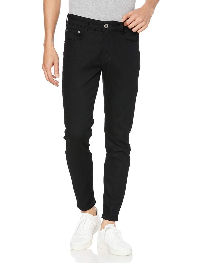 Edwin Jeans Jersey Denim Skinny Size M Pants, Stretch, Men's, Black, (JMH22)