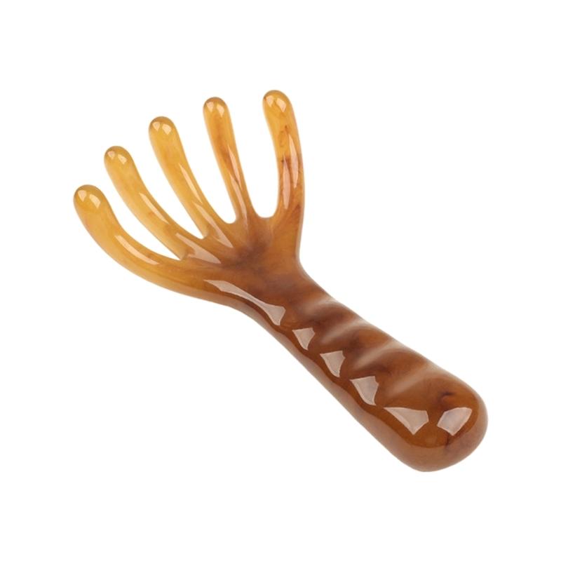 Finger Like Scalp Massage For Relaxation And Tension Relief Gentle Resin Manual Hair Head Massage Comb