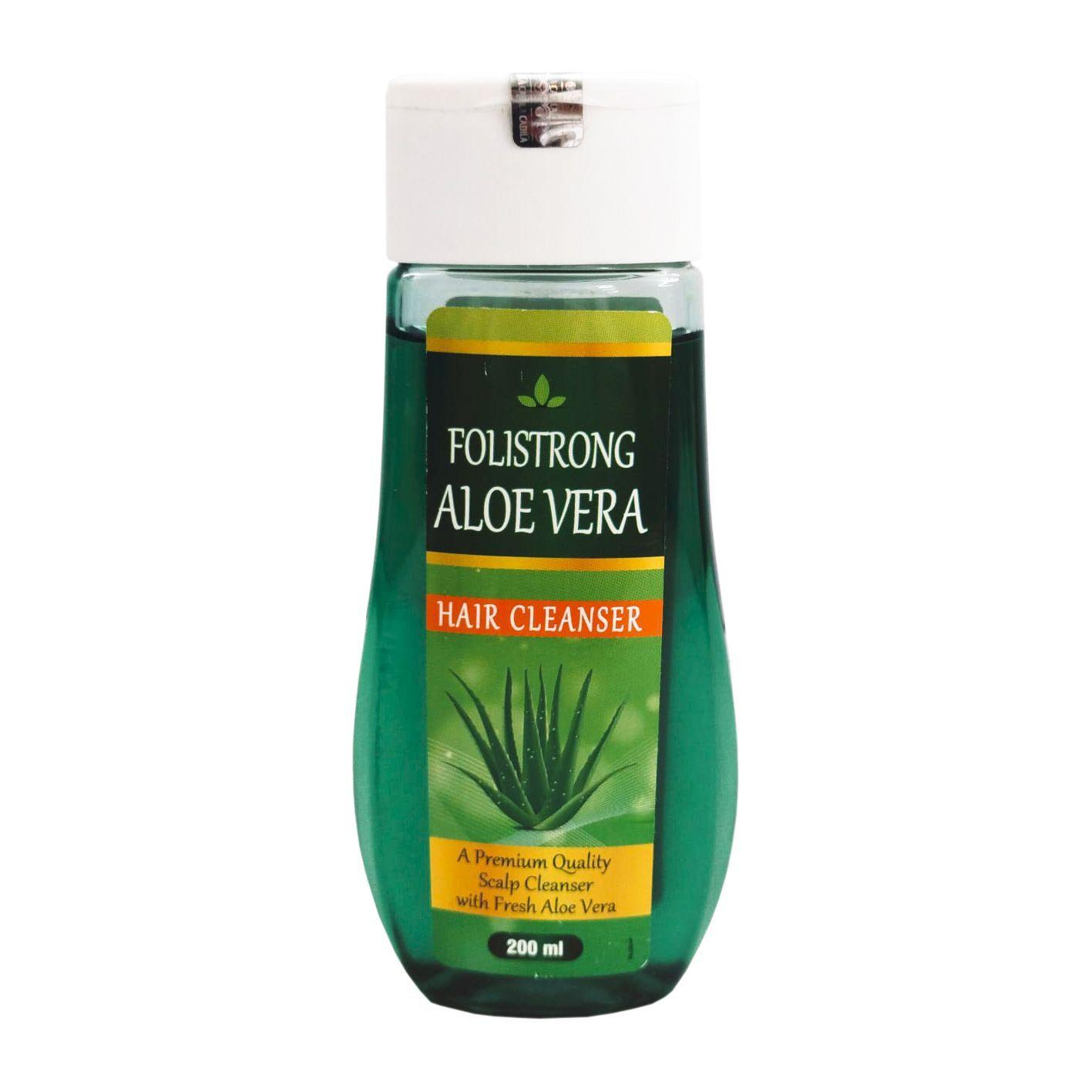 

Фолистронг: шампунь с Алоэ (200 мл), Folistrong Aloe Vera Hair Cleanser, Cadila Pharmaceuticals 15.46875