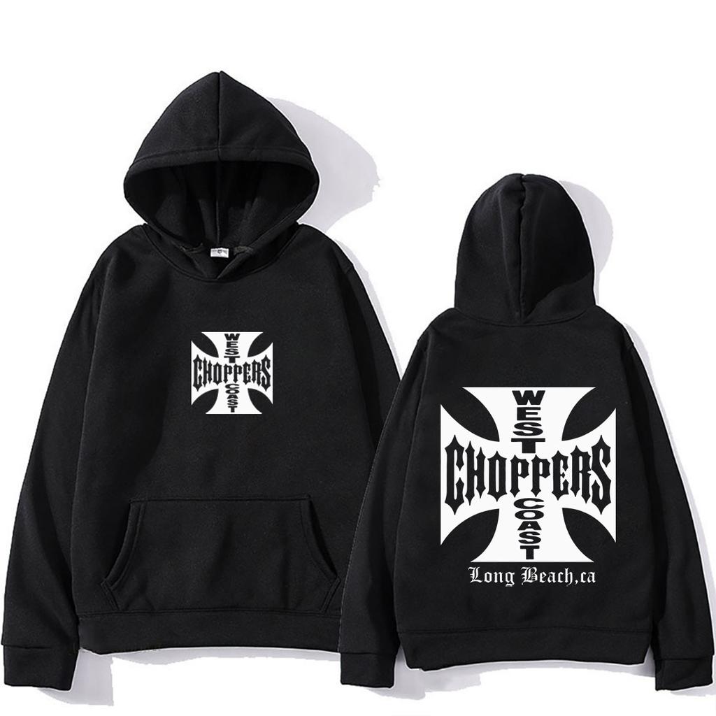 Sudadera con capucha Paul Walker West Coast Choppers para hombre y mujer, top de moda oversize, ropa hip hop, forro polar de manga larga, sudadera vintage