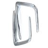 Chrome Front Fog Light Lamp Cover Decoration Sticker Trim For Ford Expedition 2018   Car Accessories
