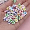DIY Material Beaded Accessories Butterfly Ball Jewelry Handmade 100pcs Necklace Bracelet Letter Flower Acrylic