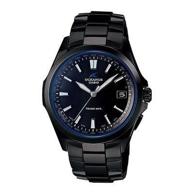 Casio OCEANUS OCW-S100B-1AJF [3ručičkový model solárních rádiem řízených hodinek OCEANUS] Kulaté hodinky černé