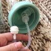 250ml Dzieci uczą się karmienia Butelka do picia Kubek do karmienia niemowląt ze słomką Kubek treningowy dla dzieci ze słomką