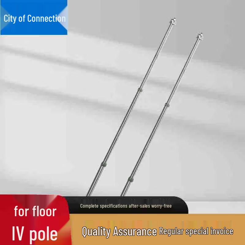 Portable Folding Stretcher Bed IV Pole