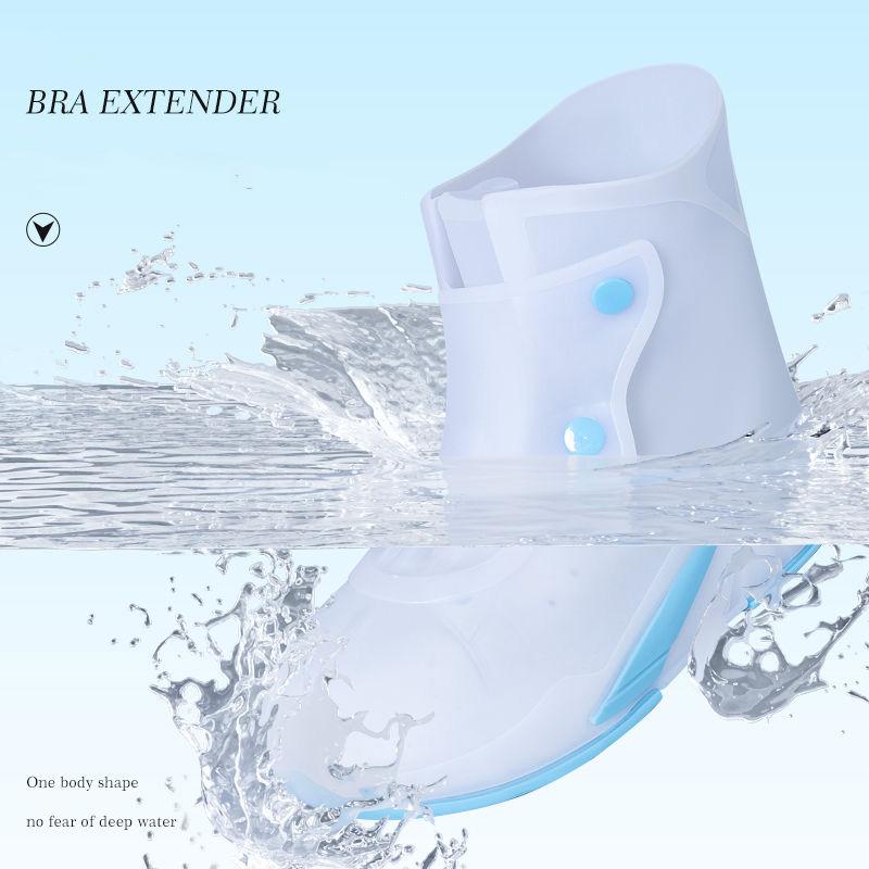 Reusable waterproof TPE shoe covers unisex boot protector original washable overshoes portable anti skid white jelly shoe covers