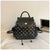Schoolbag high value polka dot backpack 1011 summer new large capacity junior high school student schoolbag college student commuter backpack