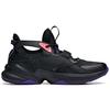 Anta Comfortable Versatile Non-Slip Durable Support Mid-Top Training Shoes Men Sneakers Black Purple 912017012-2