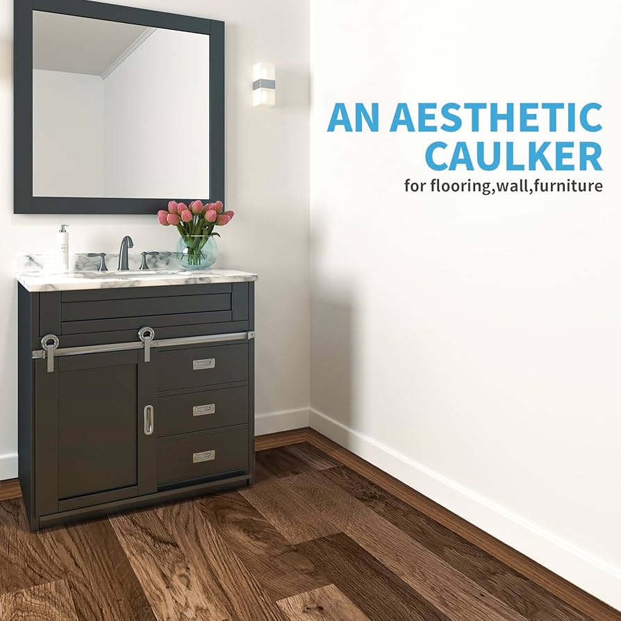 1pc Self-Adhesive Wood Grain Floor Edge Strip - Perfect for Door Seam Accent, and Matte Surface Application, Door Stitching Accessories, Home Decor