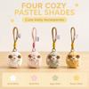 Mini Size Lamb Doll Ornament Soft Plush Plush Keychain Mini Mini Sheep Pendant  Car Decoration